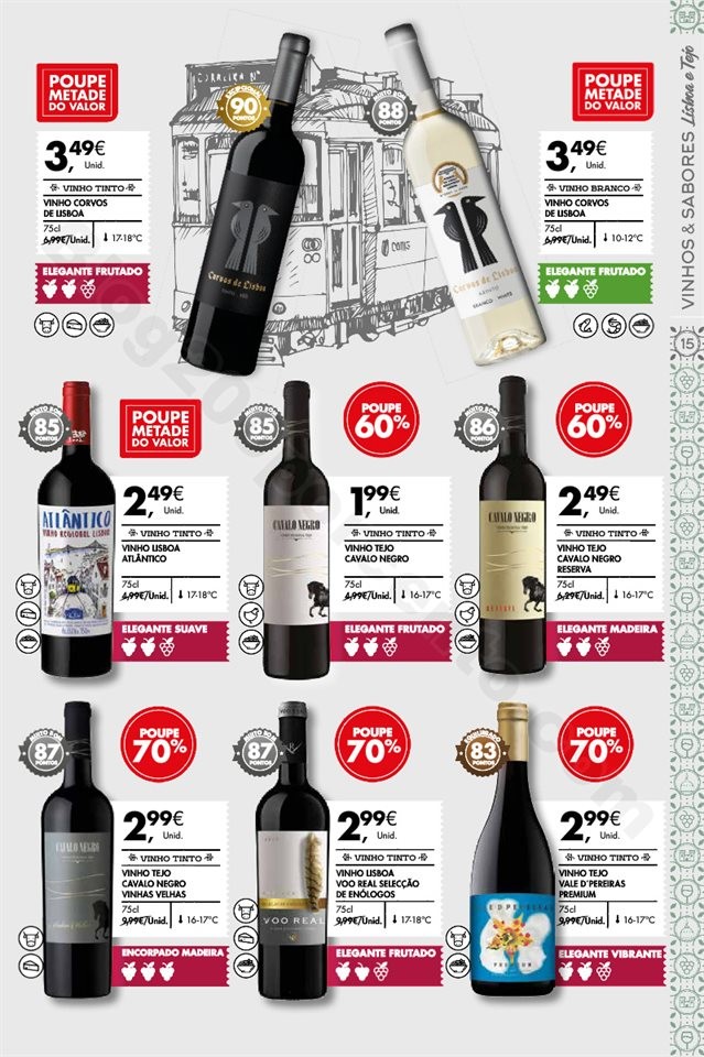 Antevisão Folheto PINGO DOCE Vinhos e Sabores Pro