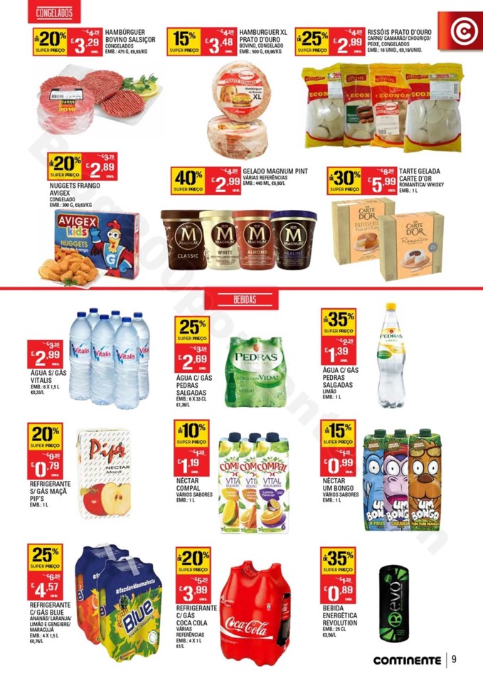 Antevisão FOlheto CONTINENTE Acores 9 a 22 abril 