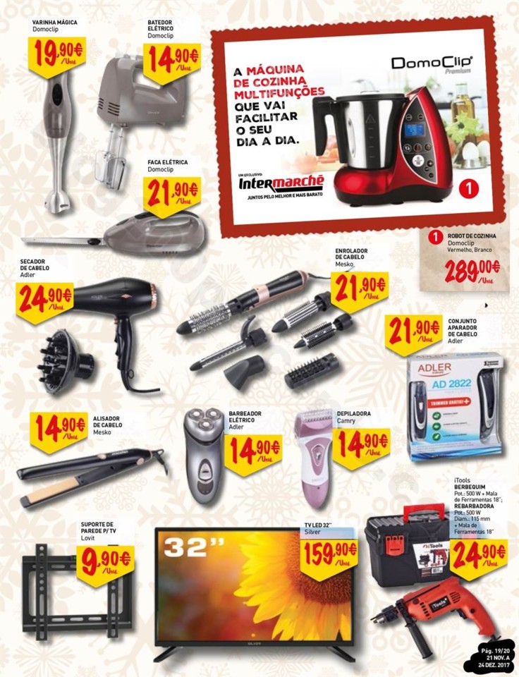 Antevisão Folheto INTERMARCHÉ Presentes natal pr