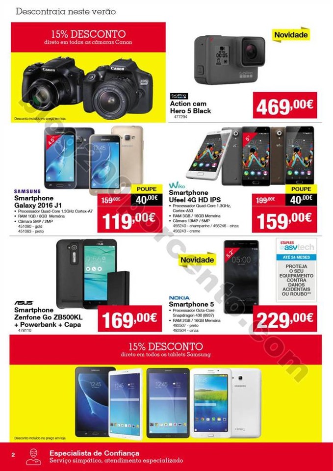 Antevisão Folheto STAPLES Promoções de 19 a 25 