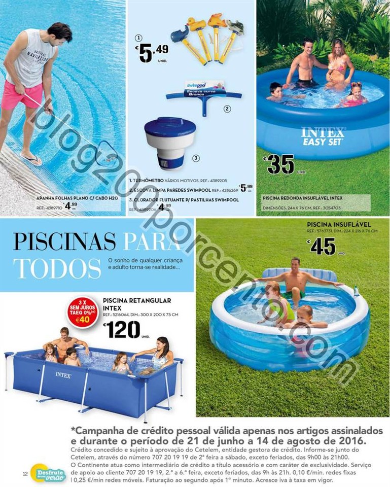 Antevisão Folheto CONTINENTE Verão promoções d