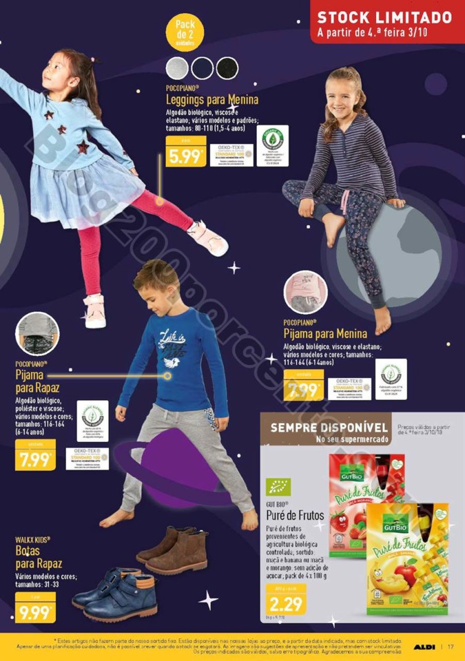 Antevisão Folheto ALDI Promoções a partir de 3 