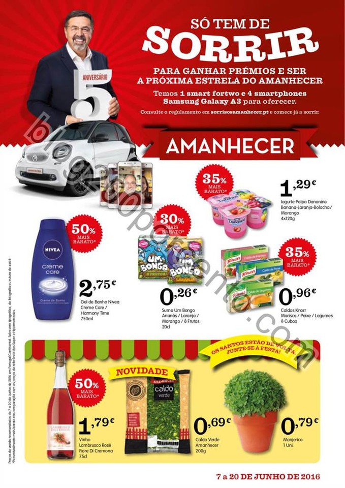 Novo Folheto AMANHECER Promoções de 7 a 20 junho