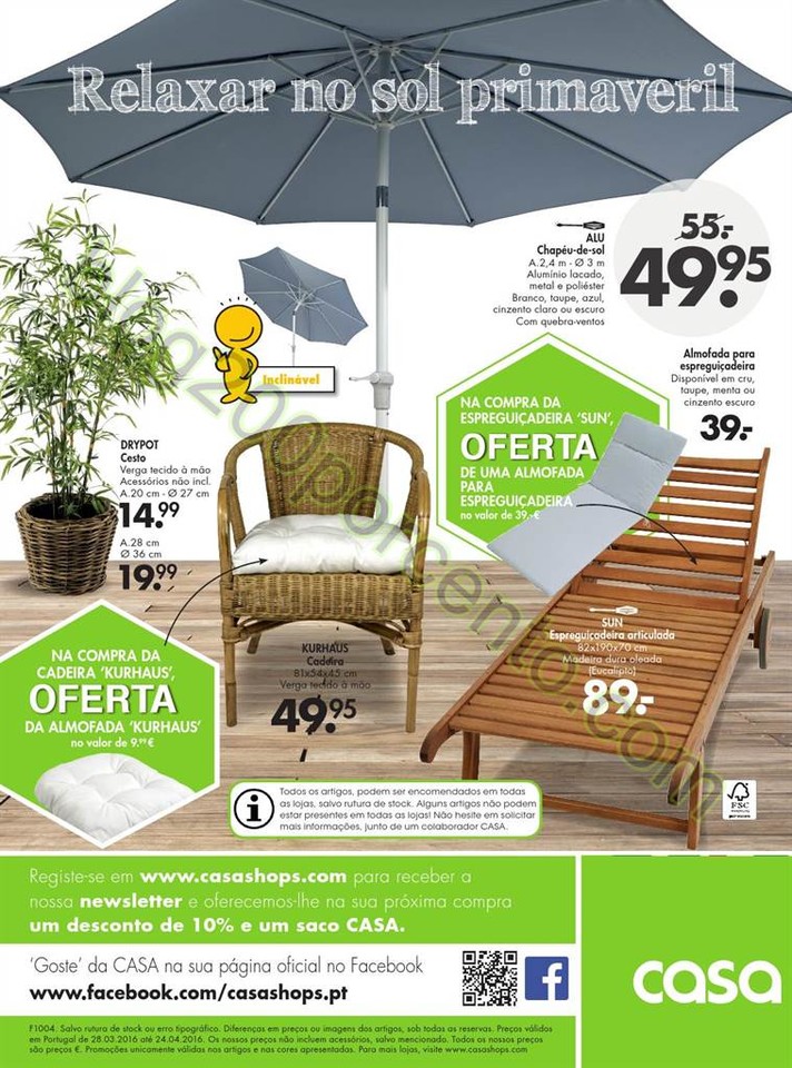 Antevisão Folheto CASA Promoções de 28 março a