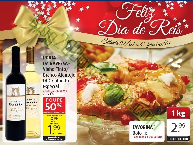Antevisão Folheto LIDL Promoções de 2 a 6 janei