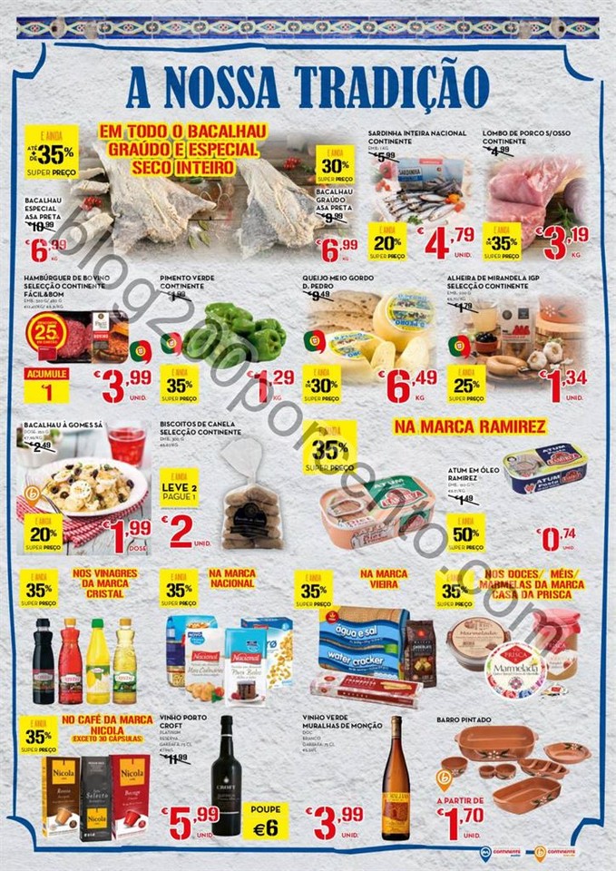 Antevisão Folheto CONTINENTE Promoções de 2 a 8