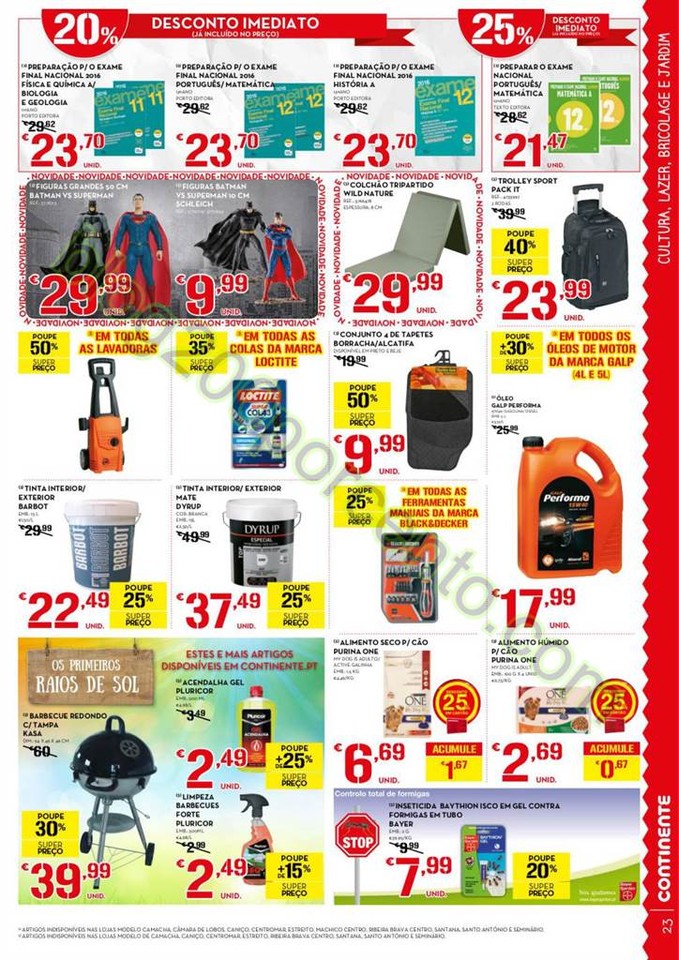 Antevisão Folheto MODELO - CONTINENTE Madeira de 