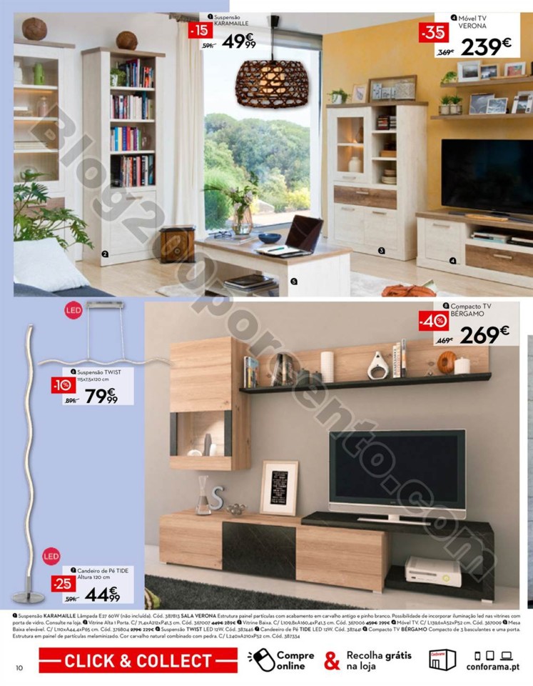 Antevisão Folheto CONFORAMA Mundial promoções d