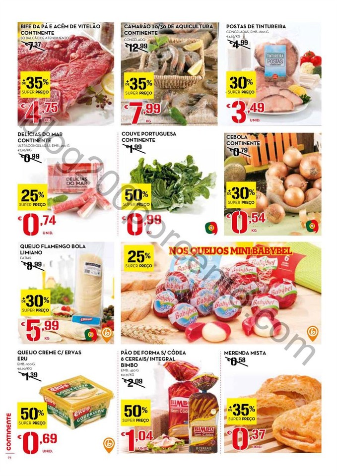 Antevisão Folheto CONTINENTE Fim de semana de 29 