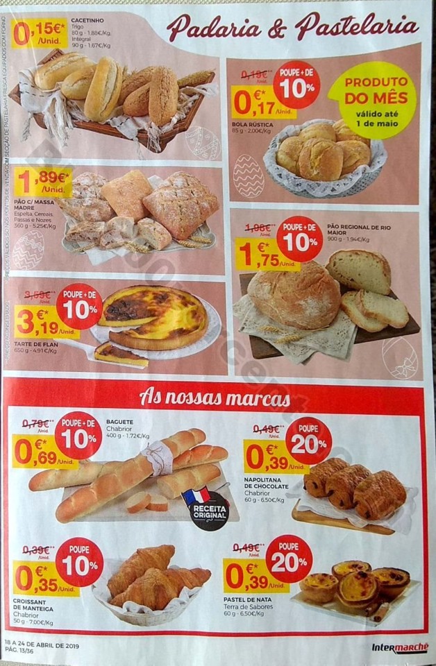 Intermarché Folheto promoções de 18 a 24 abril 
