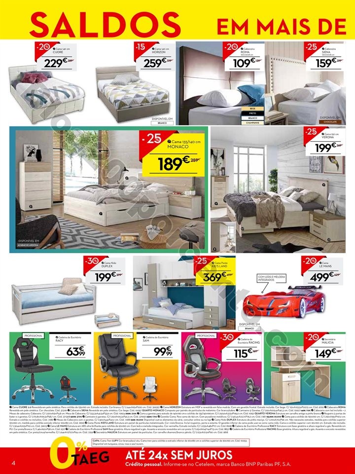 Antevisão Folheto CONFORAMA Saldos promoções de