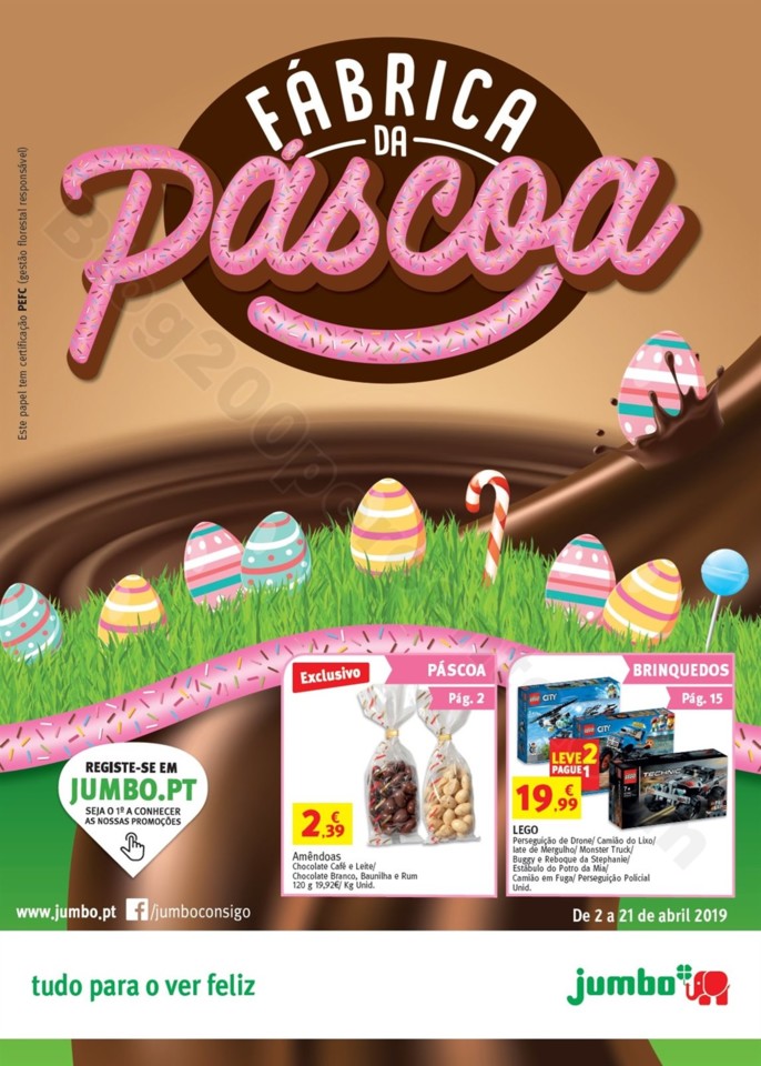 Antevisão Folheto JUMBO Feira da Páscoa Promoç