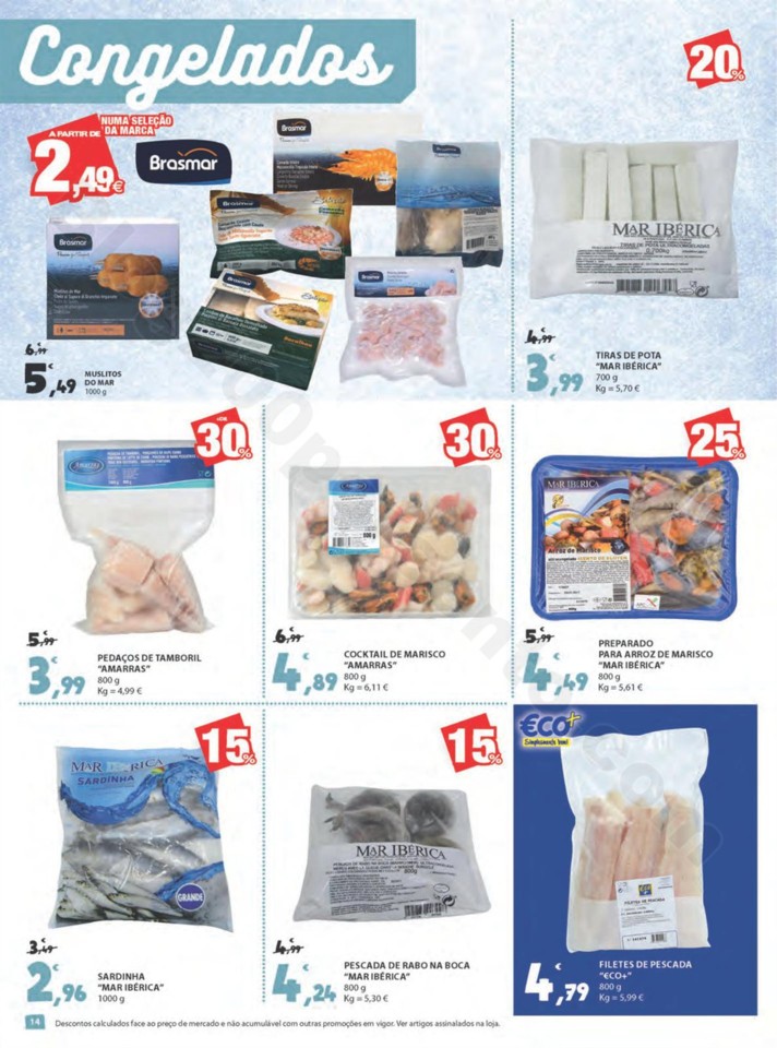 Antevisão Folheto E-LECLERC Promoções de 14 a 2