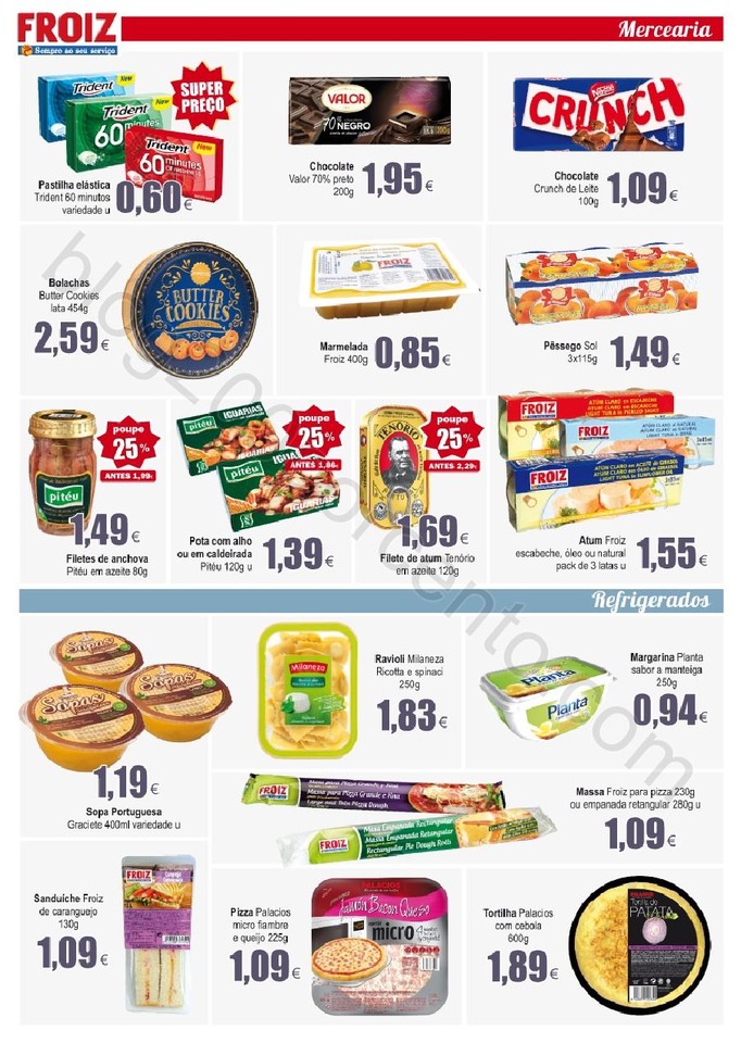Novo Folheto FROIZ Promoções até 16 fevereiro p