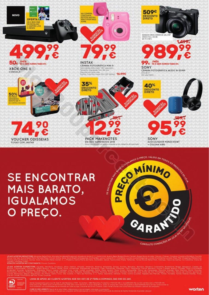 Antevisão Folheto WORTEN Promoções de 8 a 14 fe