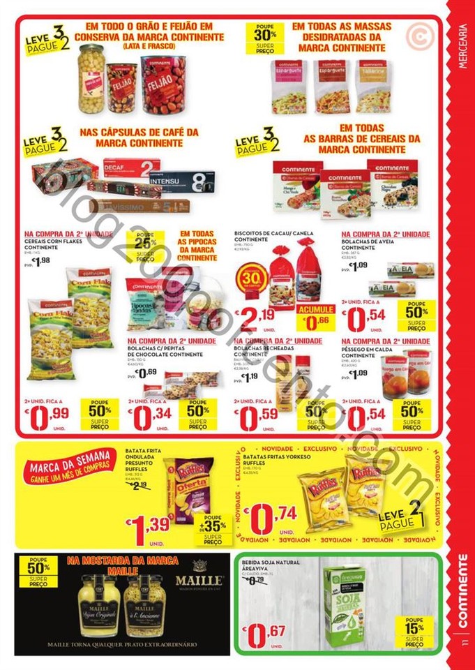 Antevisão Folheto CONTINENTE - MODELO Madeira de 