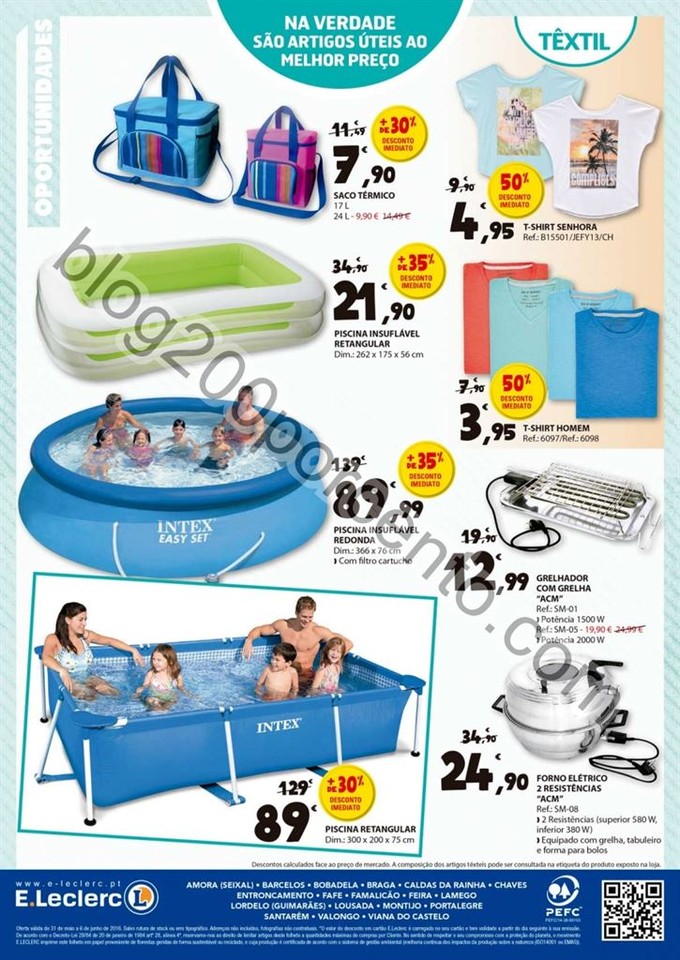 Antevisão Folheto E-LECLERC promoções de 31 mai