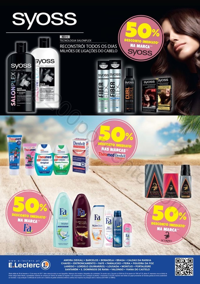 Antevisão Folheto E-LECLERC Extra Beleza Promoç