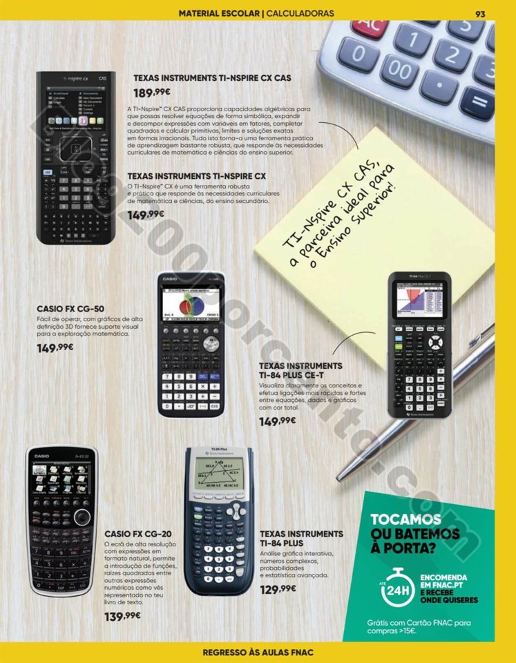 Antevisão Folheto FNAC Regresso às aulas promoç