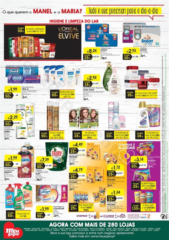 Antevisão Folheto MEU SUPER Promoções 28 setemb