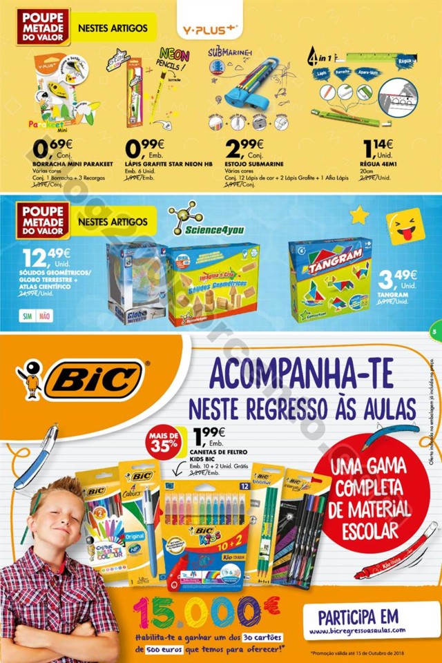 Antevisão Folheto PINGO DOCE Regresso aulas 23 ag