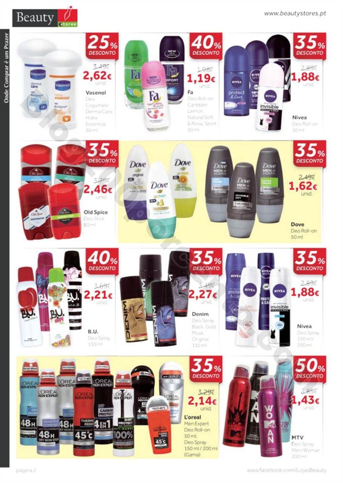 Antevisão Folheto BEAUTY STORES Promoções de 9 