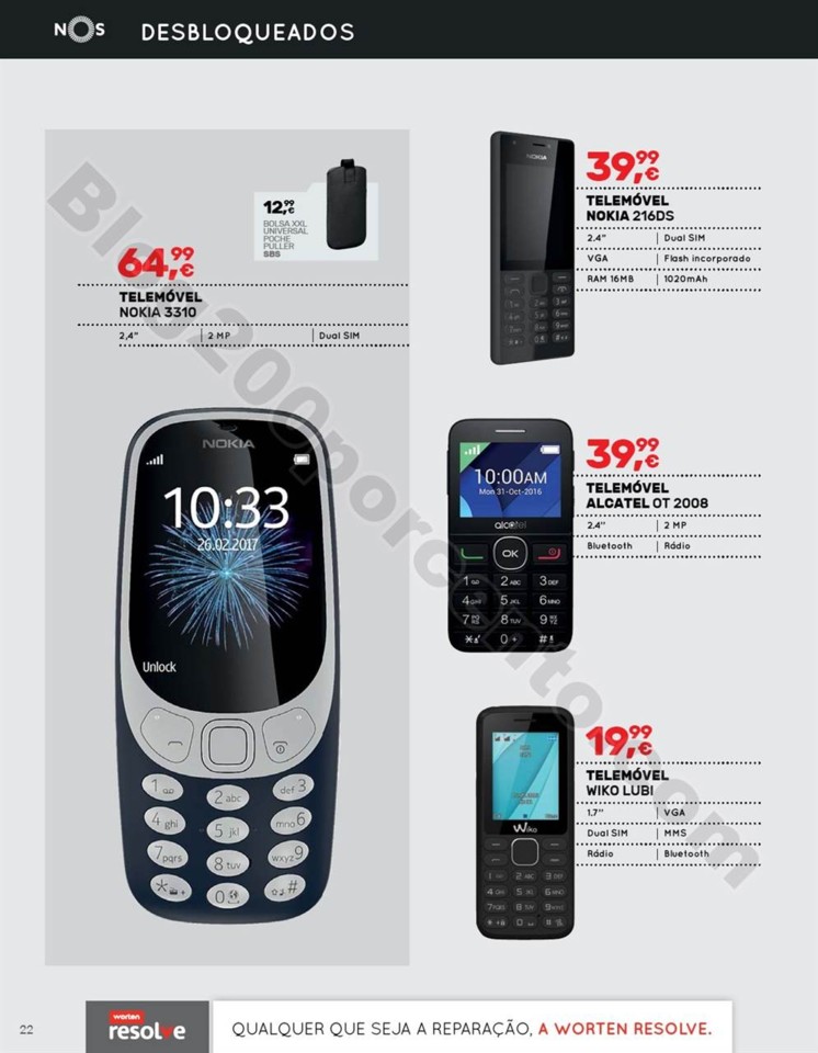 Antevisão Folheto WORTEN Mobile Promoções 25 ja