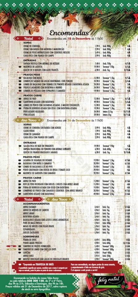 Antevisão Folheto PINGO DOCE Take Away Natal e An