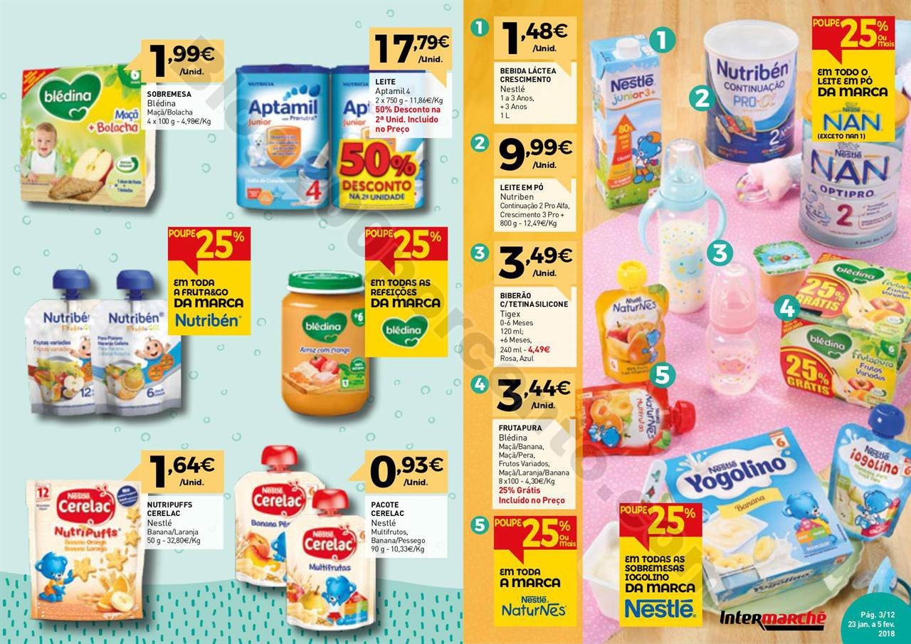 Antevisão Folheto INTERMARCHÉ Extra Bebé promo
