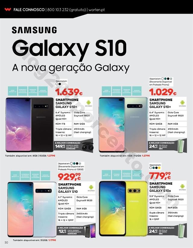 Antevisão Folheto WORTEN Mobile Promoções de 27