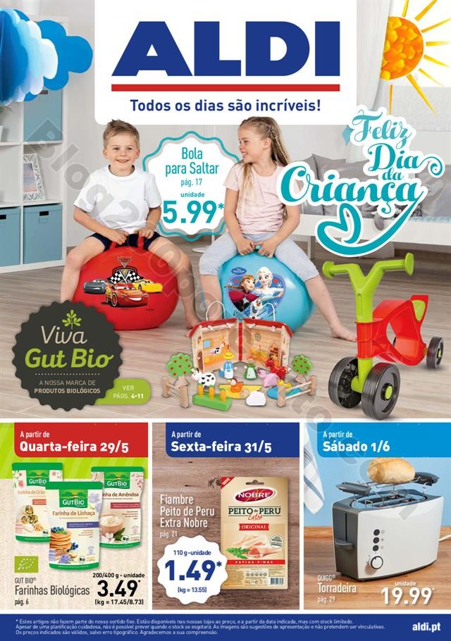 Antevisão Folheto ALDI Dia da Criança + Promoç