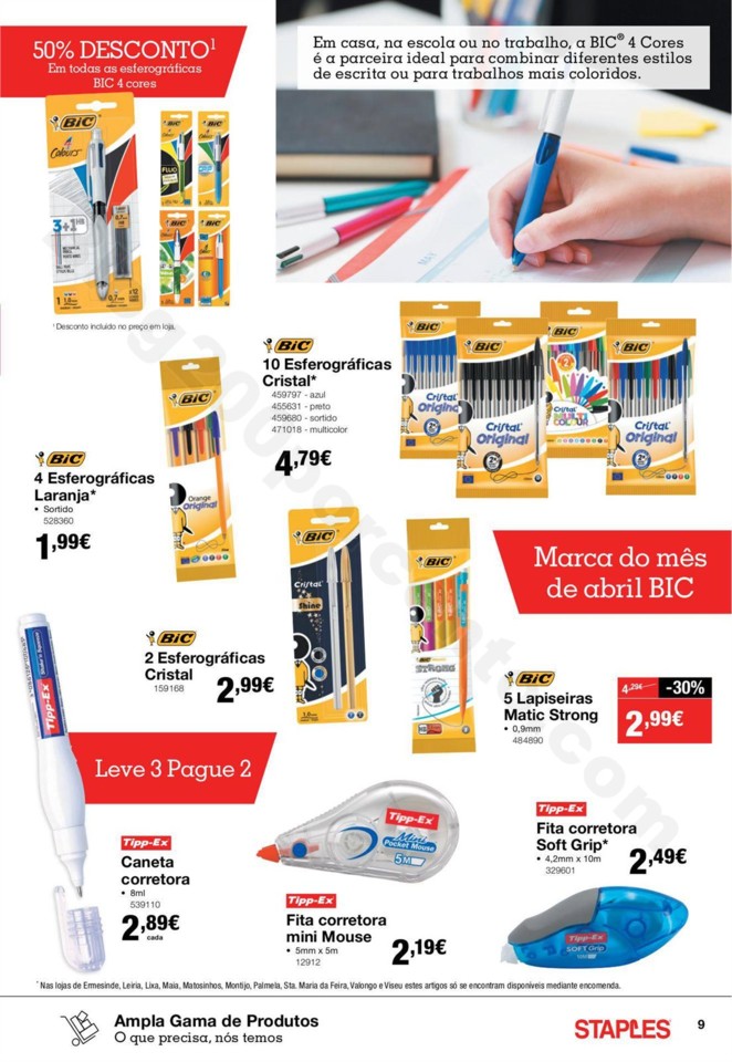 Antevisão Folheto STAPLES Promoções de 2 a 17 a