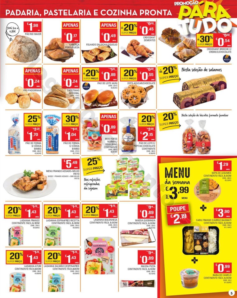 Antevisão Folheto CONTINENTE Madeira promoções 