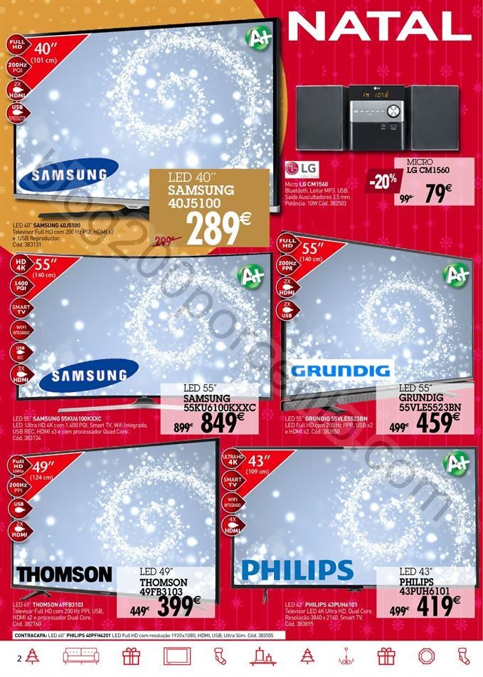 Novo Folheto CONFORAMA Promoções de 15 a 31 deze