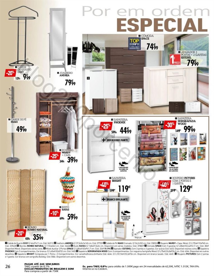 Antevisão Folheto CONFORAMA Promoções de 25 ago