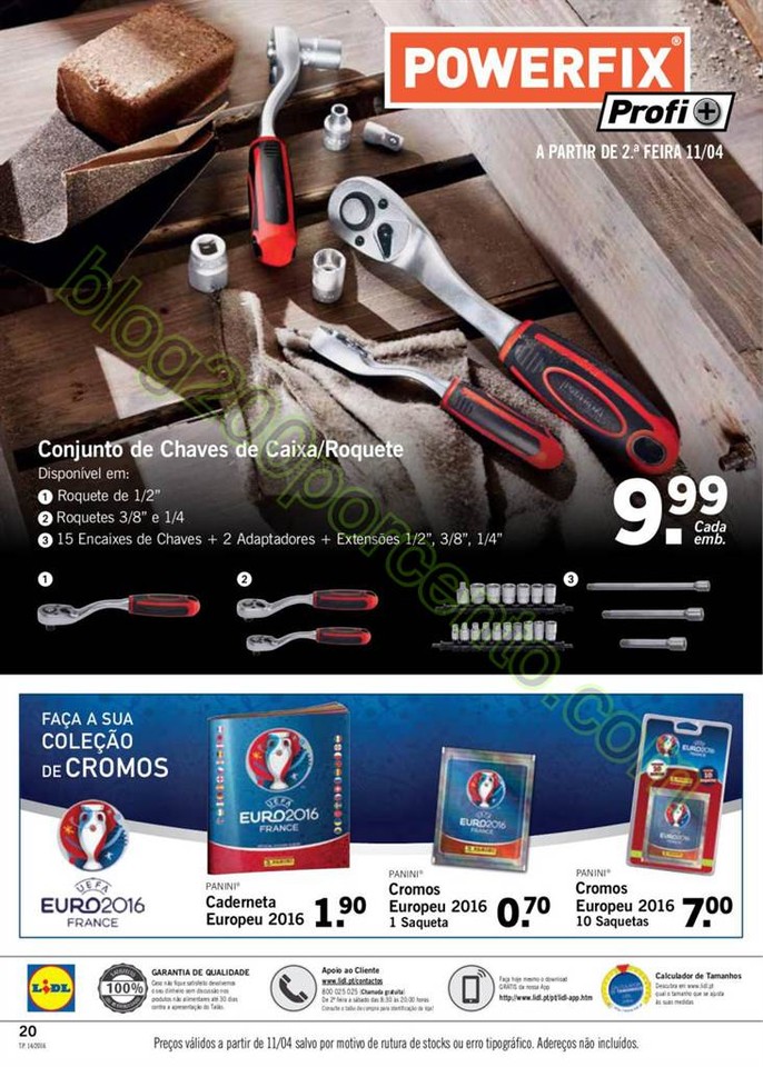 Antevisão Folheto LIDL Extra promoções a partir