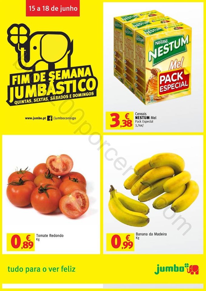 Antevisão Folheto JUMBO Fim de semana promoções