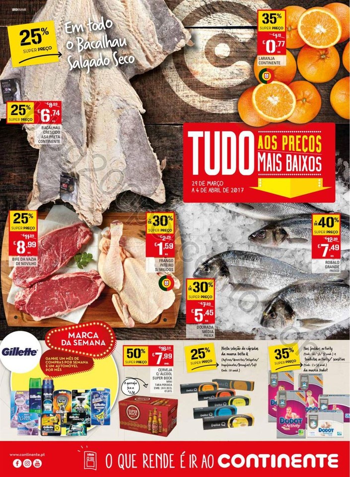 Folheto CONTINENTE Madeira promoções de 29 març
