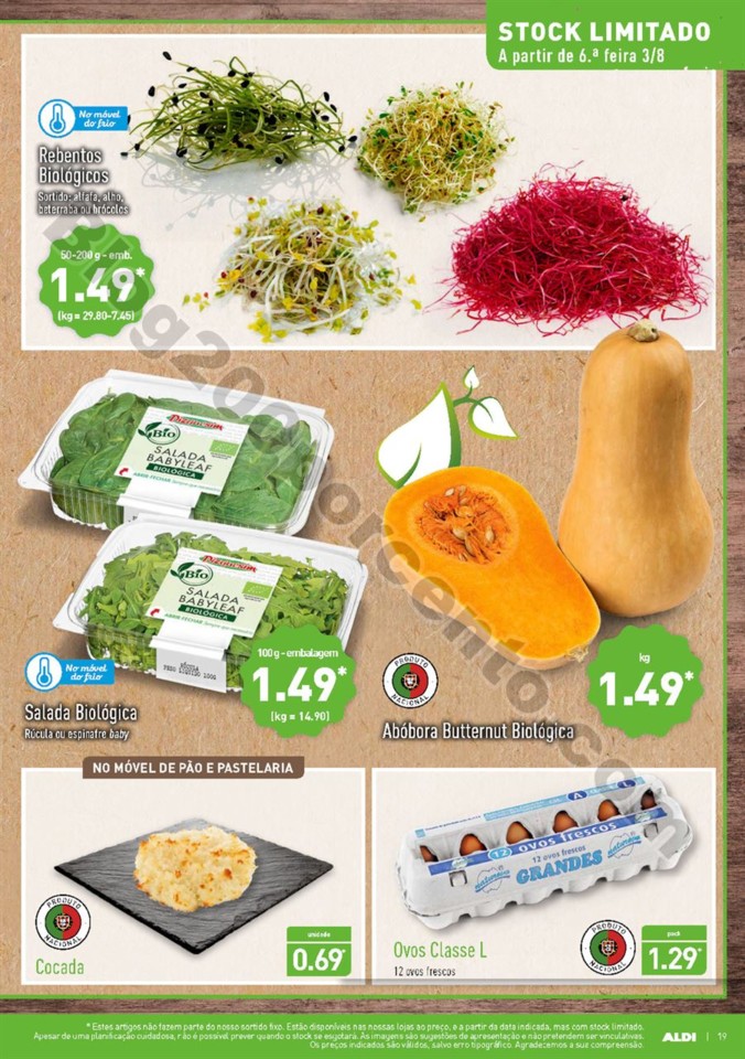 Antevisão Folheto ALDI Promoções a partir de 1 