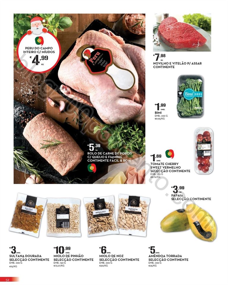 Antevisão Folheto CONTINENTE Catalogo Natal de 1 