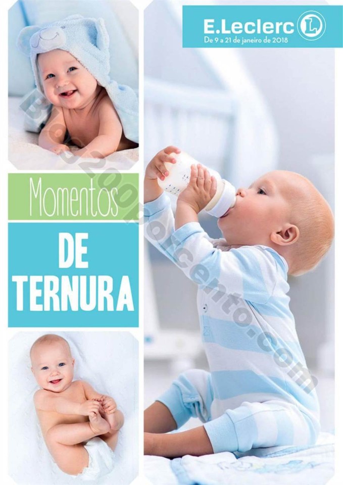 Antevisão Folheto E-LECLERC Bebé promoções de 