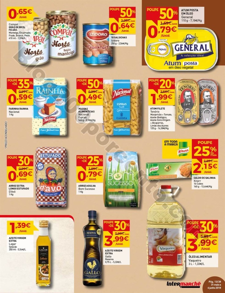 Antevisão Folheto INTERMARCHÉ Promoções de 31 