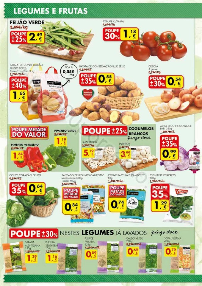 Antevisão Folheto PINGO DOCE Fim de semana 23 a 2