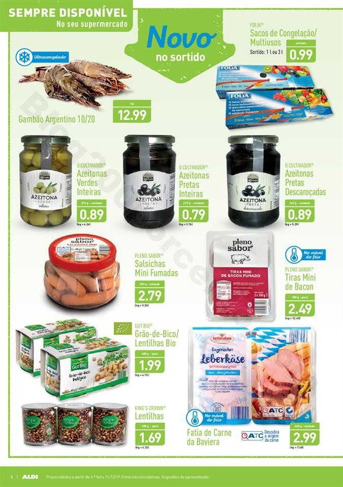 Antevisão Folheto ALDI Promoções a partir de 11