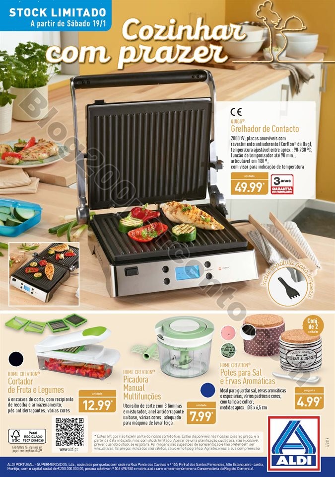 Antevisão Folheto ALDI Promoções a partir de 16