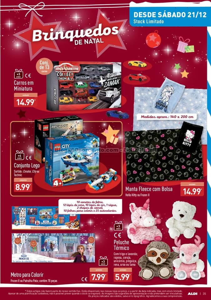 Antevisão Foheto ALDI Promoções a partir de 18 