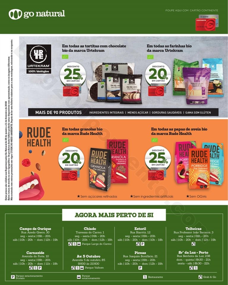 Antevisão Folheto GO NATURAL Promoções de 29 ja