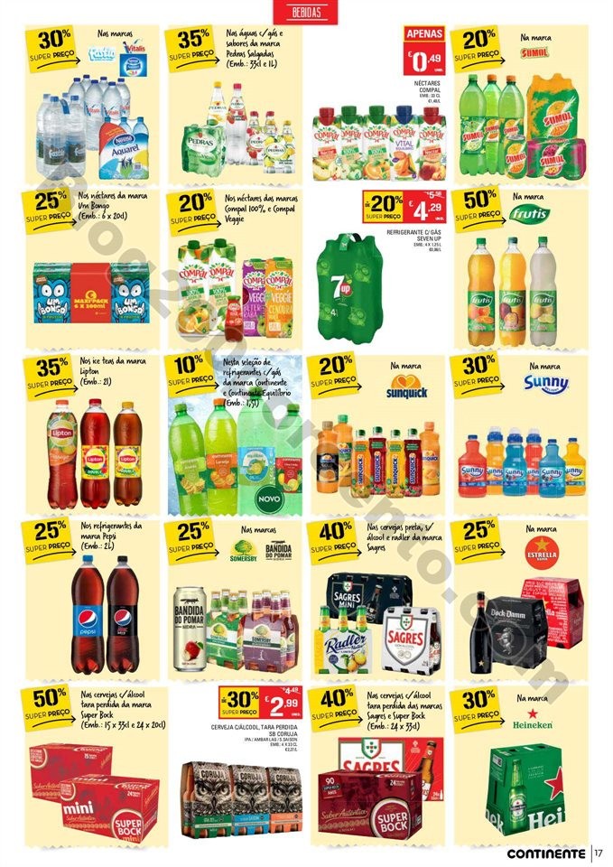 Antevisão Folheto CONTINENTE Promoções de 8 a 1