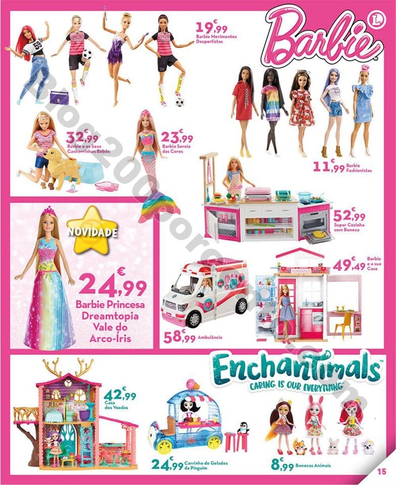 Antevisão Folheto E-LECLERC Brinquedos natal prom