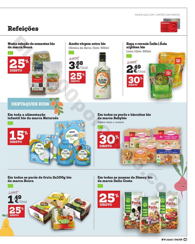 Antevisão Folheto GO NATURAL Promoções de 23 ab